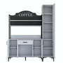 Hanah Home Armario Multiusos Blanco 160x198,6x40 cm